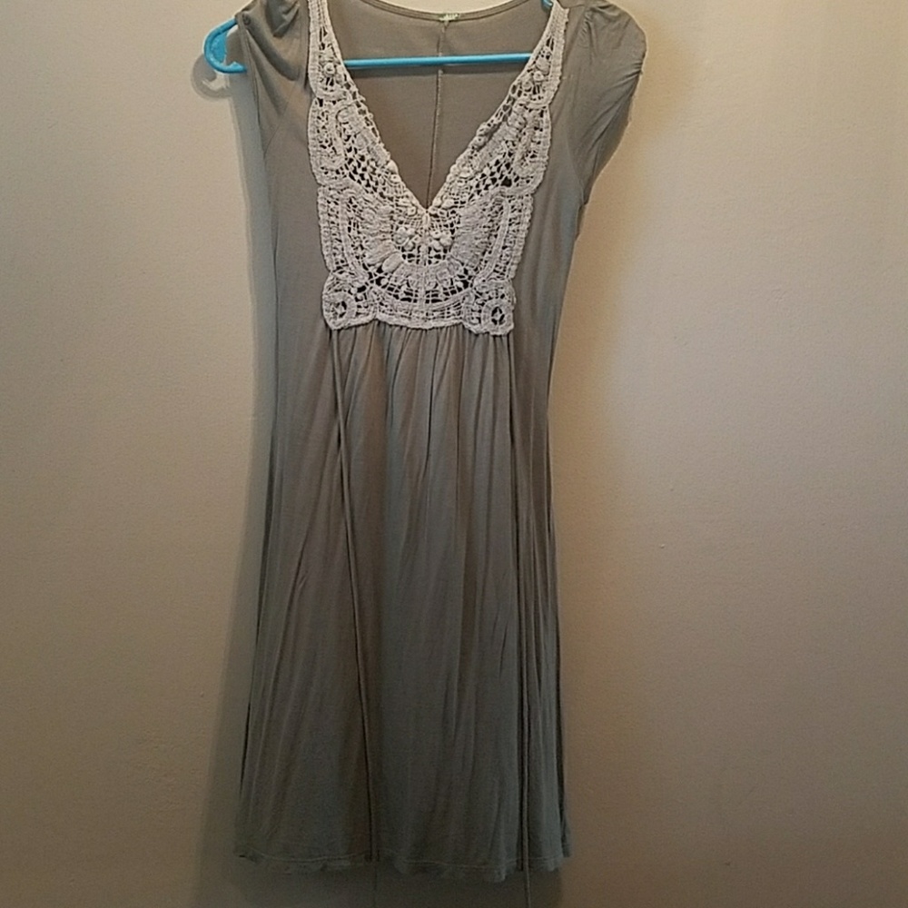 Green summer dress